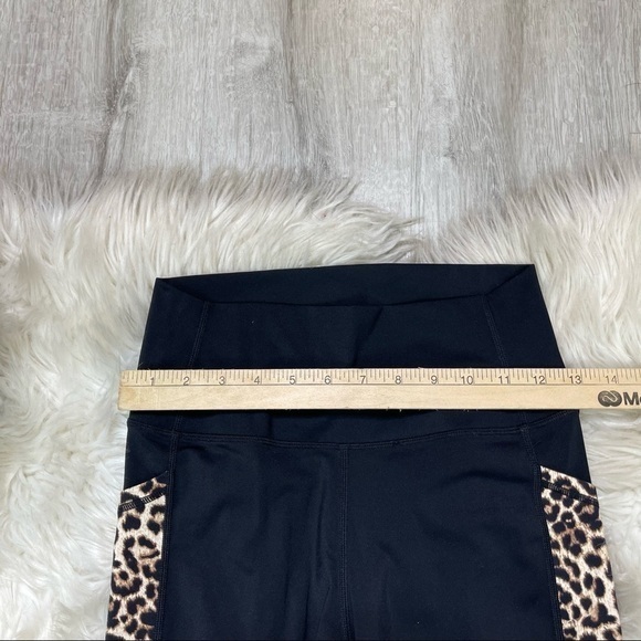 Zyia Active Leopard Print Brilliant Hi-Rise Leggings 6-8 - Picture 5 of 6
